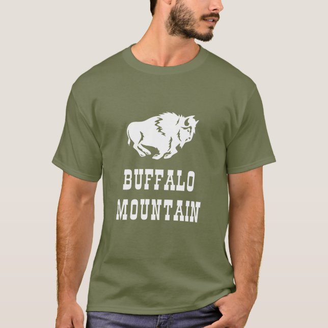 BERG BUFFALO - T - SHIRT (Vorderseite)