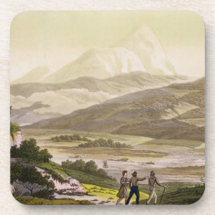 Berg Cayambe, Ecuador, von 'Le Costume Ancien und Untersetzer