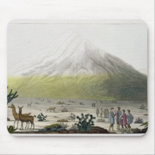 Berg Chimborazo, Ecuador, von 'Le Costume Ancien Mousepad