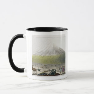 Berg Chimborazo, Ecuador, von 'Le Costume Ancien Tasse
