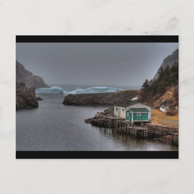 Berg der Fischer Postkarte (Vorderseite)
