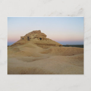 Berg der Toten, Siwa, Ägypten Postkarte