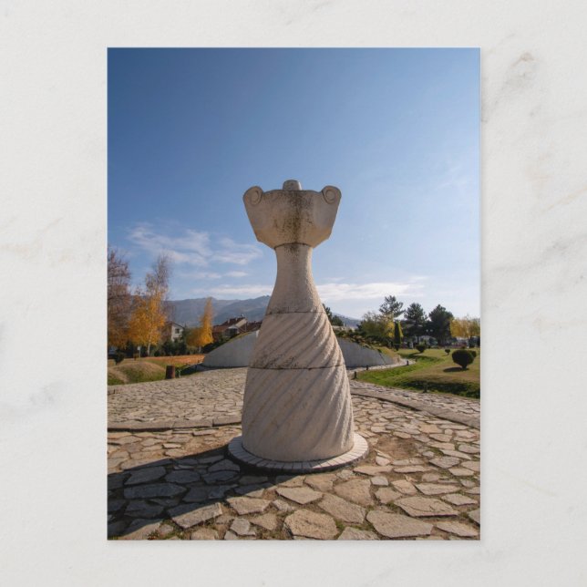 Berg der Unbesiegten, Prilep, Mazedonien Postkarte (Vorderseite)