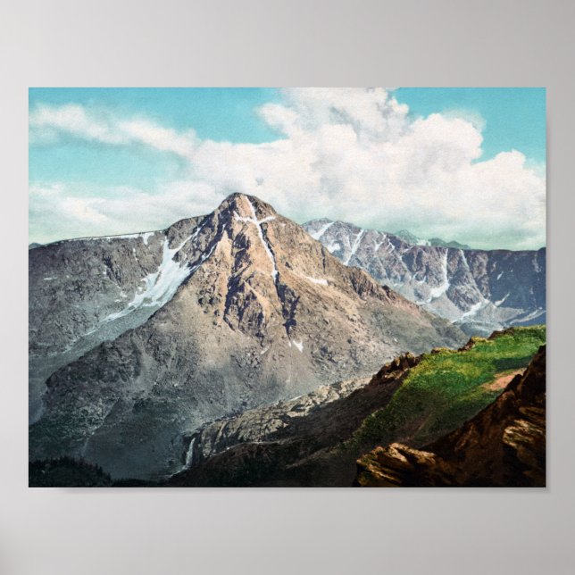 Berg des Heiligen Kreuzes - Felsgebirge Poster (Vorne)