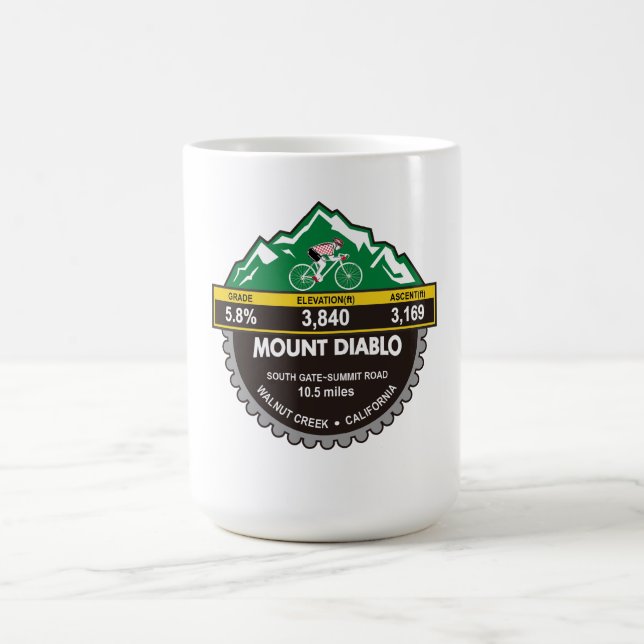 BERG DIABLO- WALNUT CREEK, CA -"BERG" KAFFEETASSE (Mittel)