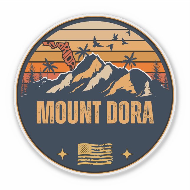Berg Dora, Florida Aufkleber (Vorderseite)