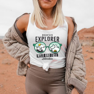 Berg Explorer frei Frauenoberseite Tank Top