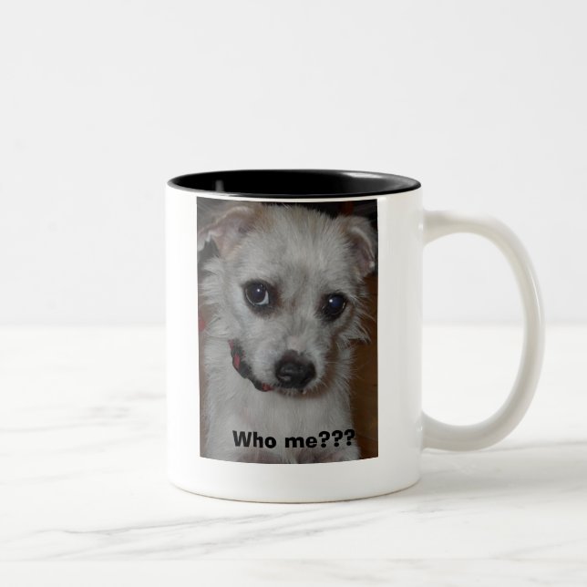 Berg Fiest - wer ich??? Zweifarbige Tasse (Rechts)