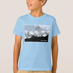 Berg Fitzroy Berg, Patagonia, Argentinien T-Shirt