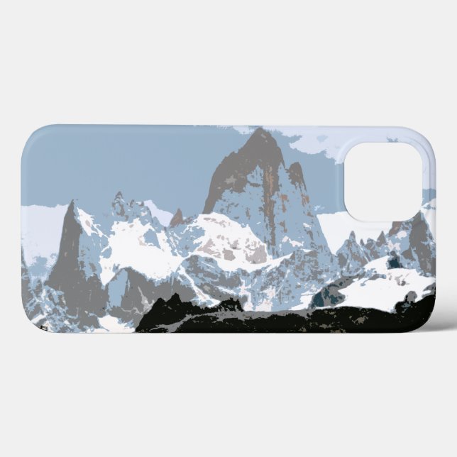 Berg Fitzroy, Patagonien, Argentinien Case-Mate iPhone Hülle (Rückseite (Horizontal))