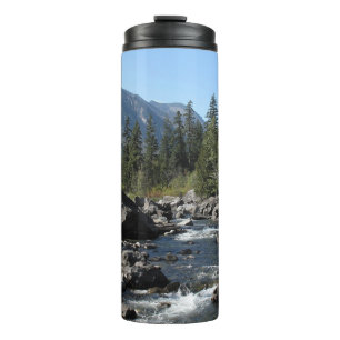 Berg Fluss Rugged Landschaft Thermosbecher