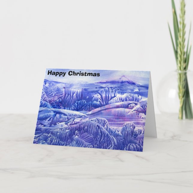 Berg, glückliches Weihnachten (Vorderseite)