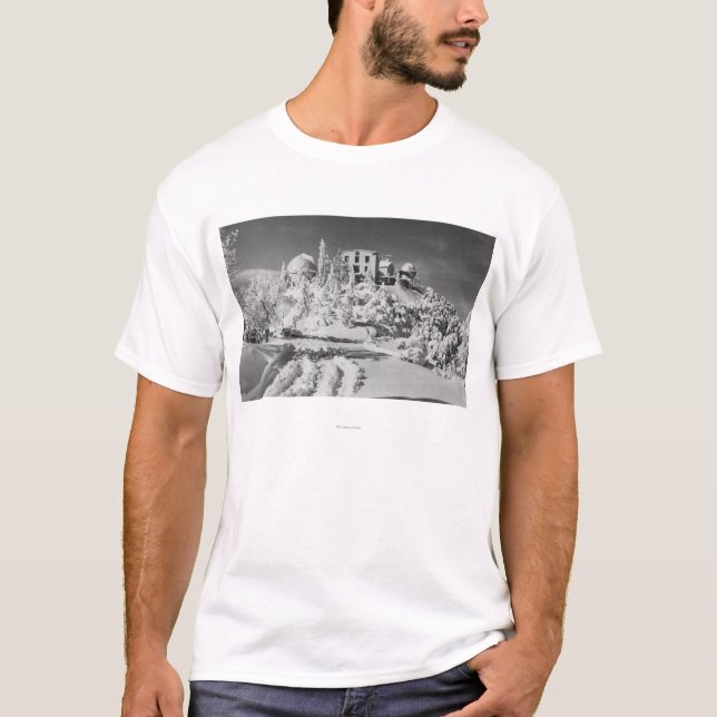 Berg Hamilton, Kalifornien lecken Observatorium T-Shirt (Vorderseite)