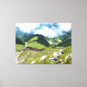 Berg in den österreichischen Alpen Leinwanddruck