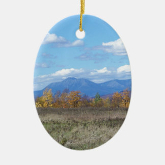 Berg Katahdin in Fall 1 Keramikornament