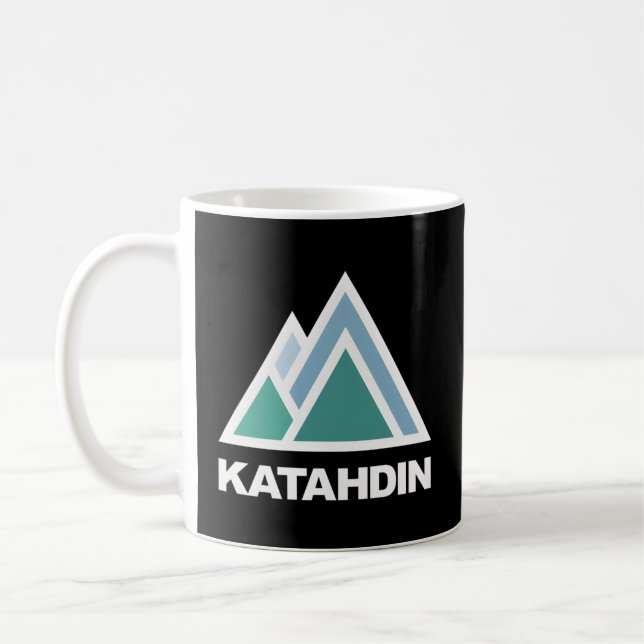 Berg Katahdin Maine Wandern Kaffeetasse (Links)