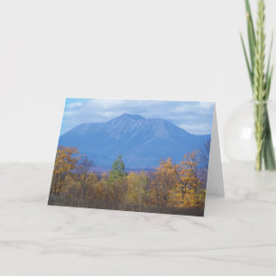 Berg Katahdin von Stacyville, Maine Karte