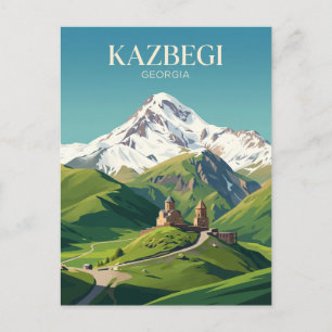 Berg Kazbek Georgien Postkarte
