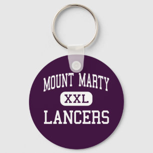 Berg Marty - Lancers - hoch - Cedar Rapids Iowa Schlüsselanhänger