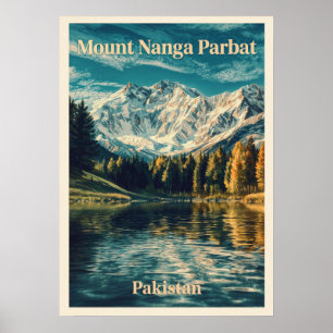 Berg Nanga Parbat V03 Poster
