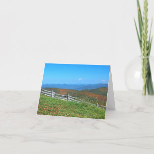 Berg Notecards Karte