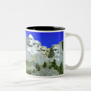 Berg Rushmore Zwei-Tone-Tasse Zweifarbige Tasse