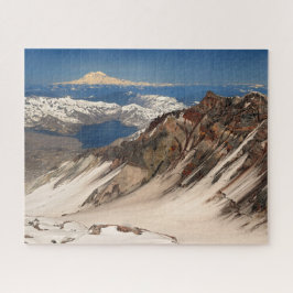 Berg St. Helens Krater Rim und Berg Rainier