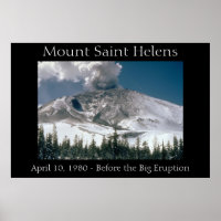 Berg St. Helens - Vor der Eruption