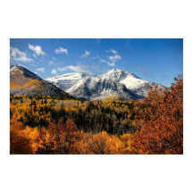 Berg Timpanogos im Herbst Utah