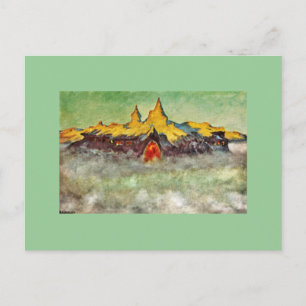 Berg - Troll Mountain Postkarte