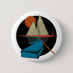 Berg u. Sterne Button