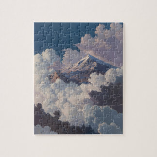 Berg über den Wolken