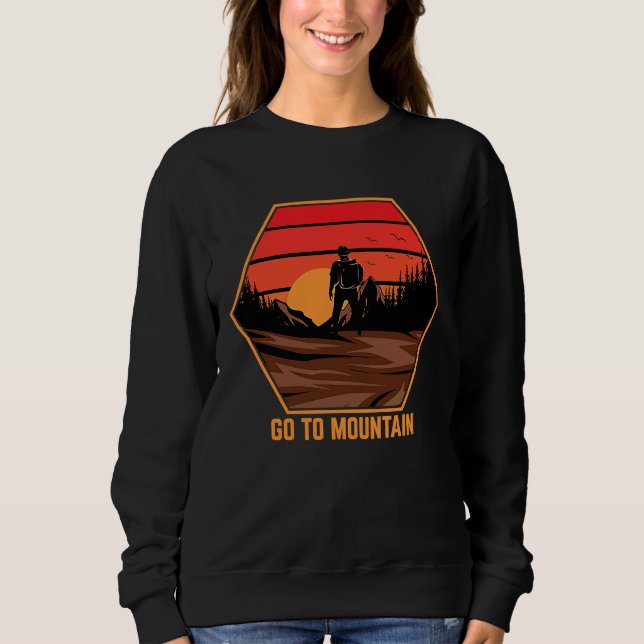 Berg- und Waldlandschaft 131 Sweatshirt (Vorderseite)