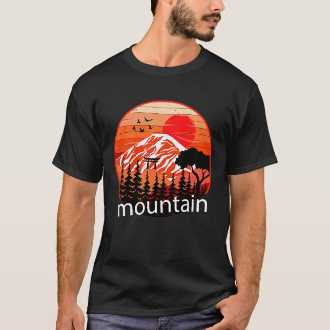 Berg- und Waldlandschaft 31 T-Shirt (Vorderseite)