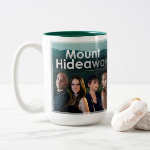 Berg-Unterschlupf 15 Unze. Kaffee-Tasse Zweifarbige Tasse