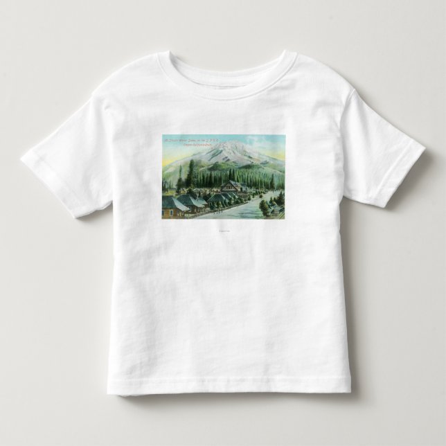 Berg von der südlichen pazifischen Eisenbahn Kleinkind T-shirt (Vorderseite)