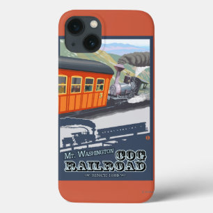 Berg Washington, neue HampshireCog Eisenbahn Case-Mate iPhone Hülle