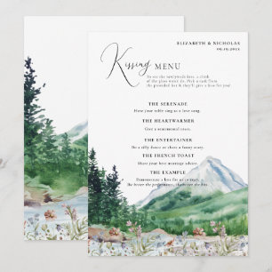 Berg-Wildblume   Hochzeits-Kuss-Spiel