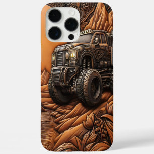 Bergabenteuer mit kraftvollem LKW iPhone 16 Pro Max Hülle