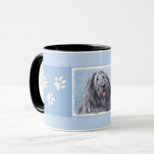 Bergamasco Sheepdog Malerei - Niedlicher Original  Tasse