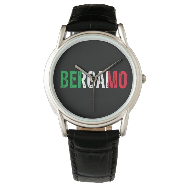 Bergamo Armbanduhr (Vorderseite)