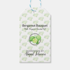 Bergamot Homemade Bath & Body Geschenkanhänger