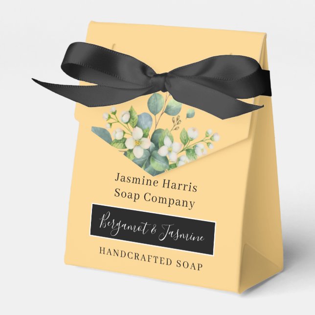 Bergamot und Jasmine Handmade Soap Favor Box Geschenkschachtel (Vorderseite)
