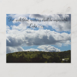 Bergansicht Postkarte