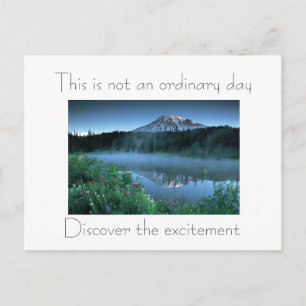 Bergansicht Postkarte