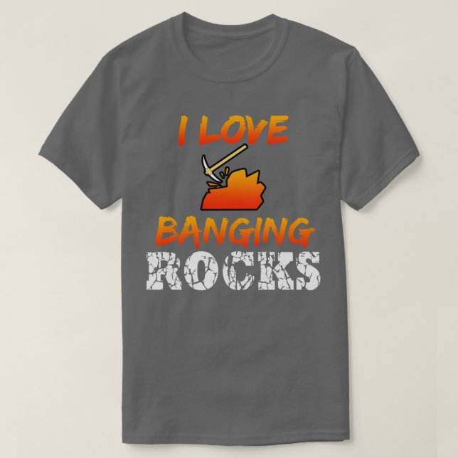 Bergbau-I-Liebe T-Shirt (Design vorne)