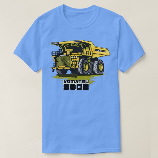 Bergbau Komatsu 980E T-Shirt (Design vorne)