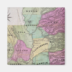 Bergbaubezirk Kalifornien Magnet