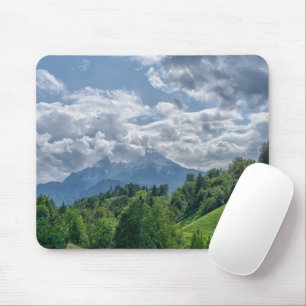 Bergblick in den Alpen Mousepad