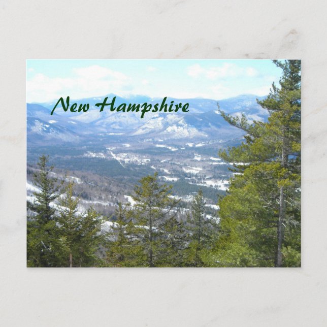 Bergblick Postkarte (Vorderseite)
